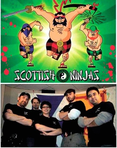 Scottish Ninjas creators Rob Mullin