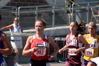 Juanita’s Tansey Lystad took eighth during the 4A 1