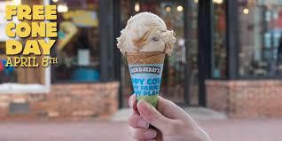 Free cone day at Ben & Jerry's