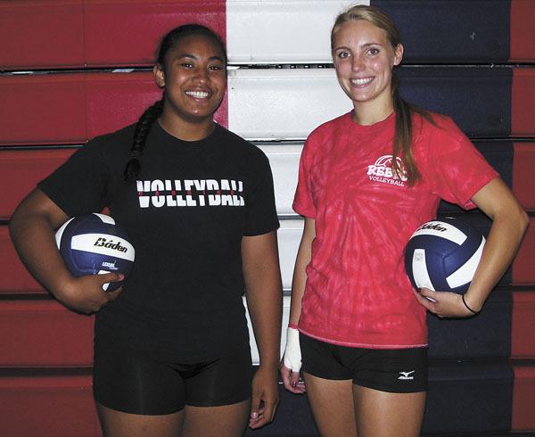 Juanita volleyball captains