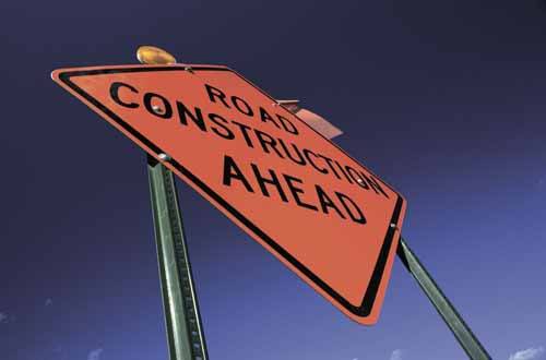 Work on NE 104th Street has begun and is expected to be complete in April.