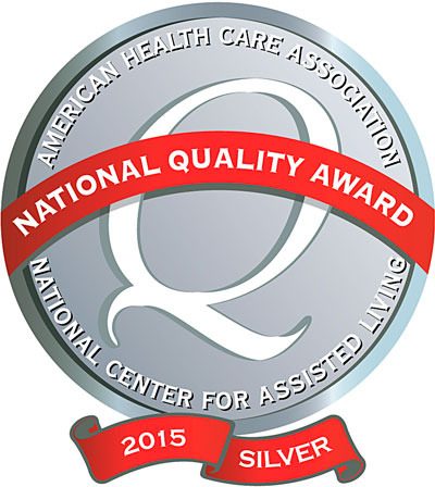 Life Care Center of Kirkland recently received the 2015 Silver Achievement in Quality Award from the American Health Care Association and National Center for Assisted Living.