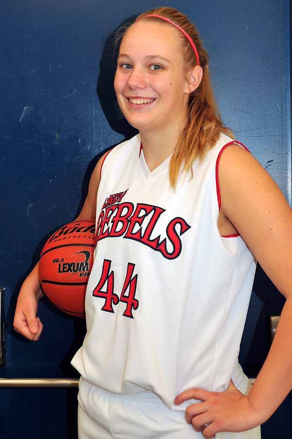 Juanita High School senior basketball team co-captain Kate Cryderman is signing a letter of intent Friday to play basketball at New Mexico Highlands Universtiy in Las Vegas