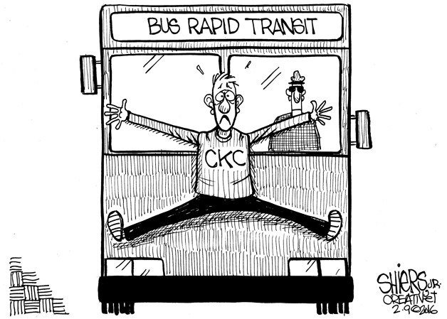 Bus Rapid Transit on the Cross Kirkland Corridor | Cartoon for Feb. 11