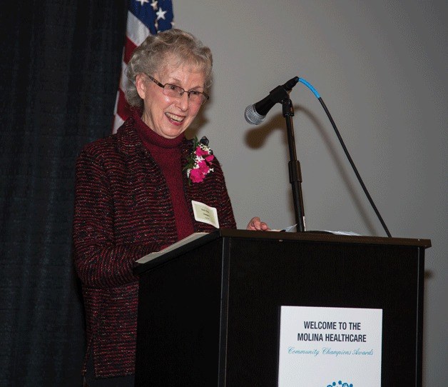 Kirkland resident Doris Trott was recently recognized for her volunteerism.