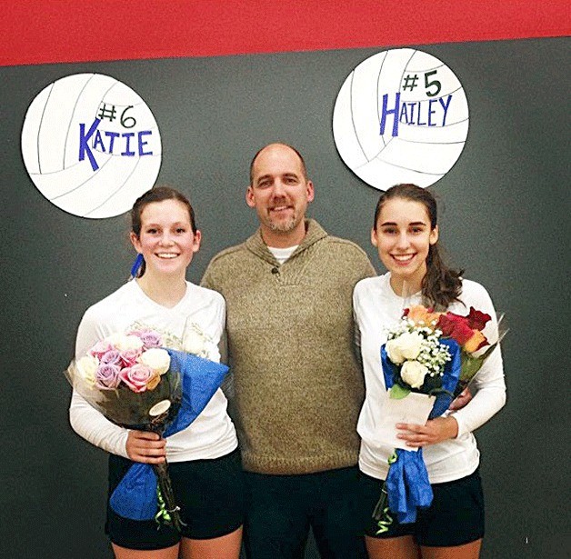 Providence Classical Christian School volleyball head coach John Ferguson