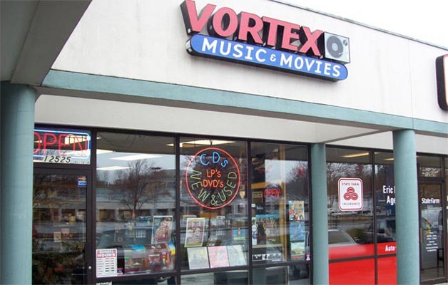 Vortex Music and Movies is celebrating its first anniversary on Saturday Feb. 23 with two in-store performances by local bands People Bomb and TRS.