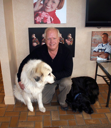 Bob Gassen in his studio