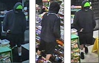 The suspect in a 7-Eleven robbery at 11613 124th Ave NE in Kirkland is described as a white male