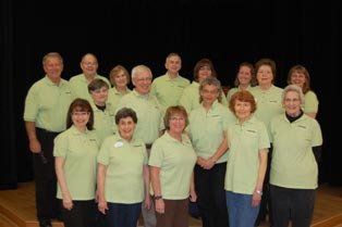 The Kirkland Senior Council (pictured from left to right). Front row: Jennifer Alter