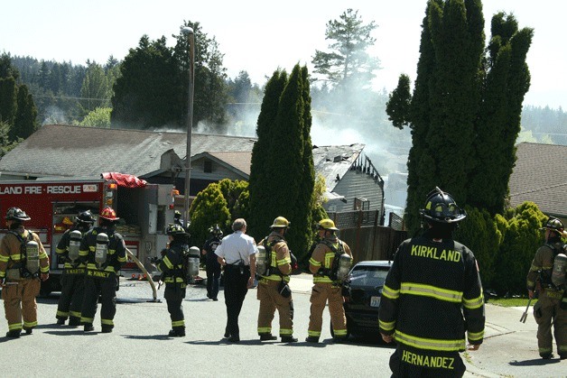 Firefighters from Kirkland