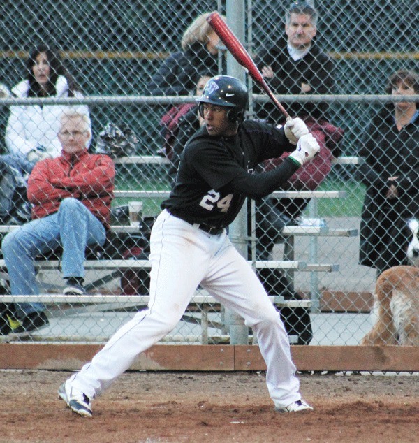 Lake Washington's Theo Alexander hit a grandslam against Juanita Monday at Peter Kirk Park.