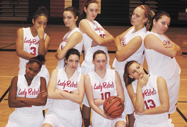 The 2010-2011 Juanita High School girls basketball team.