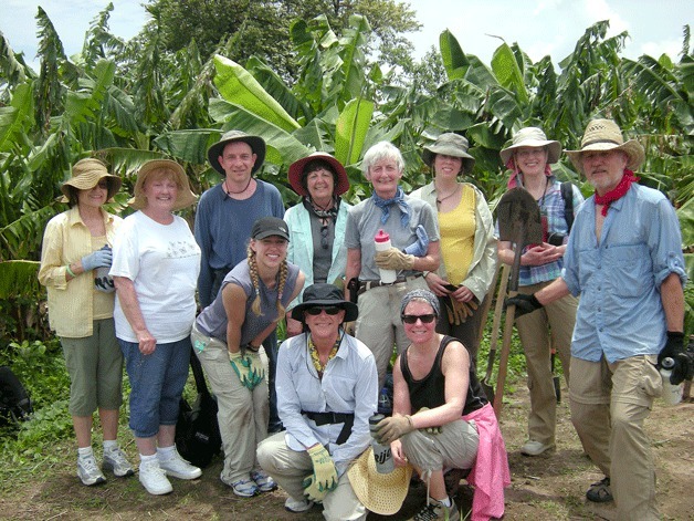 Holy Spirit Lutheran Church members: (back row) Patti Moore