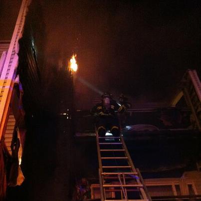 A fire on Market Street in downtown Kirkland damaged four units in an apartment complex early Friday morning.