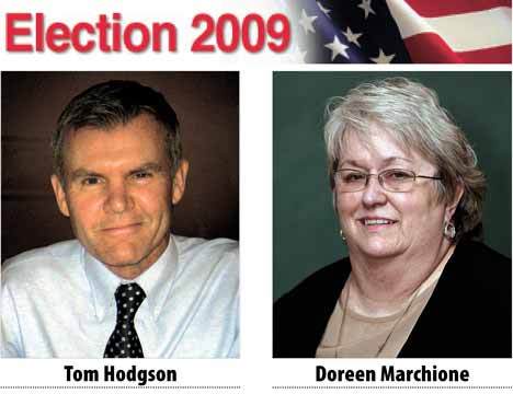 Tom Hodgson and Doreen Marchione are running for Kirkland City Council Pos. 7.