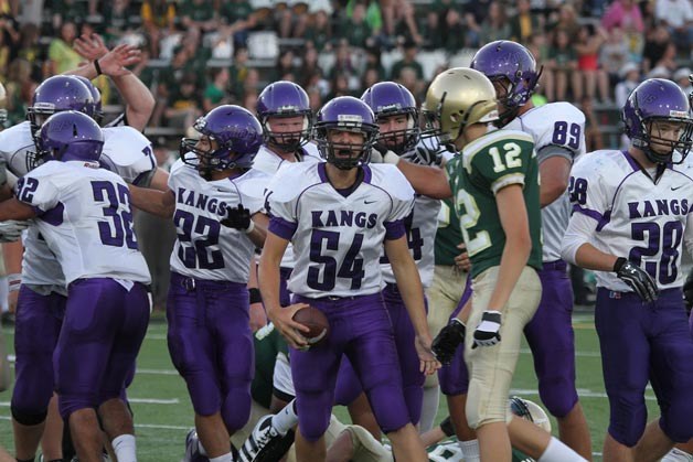 Lake Washington put up solid numbers during the 39-17 win over Redmond on Sept. 19. This marks the Kangs second win of the season.