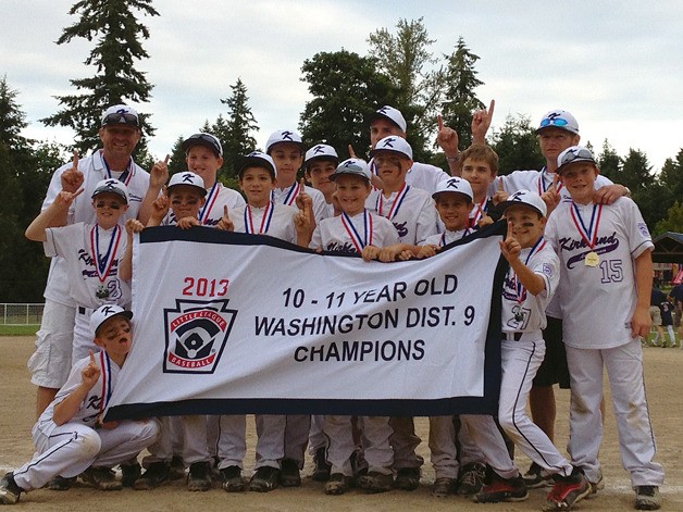 The Kirkland American 11U All-Stars won the District 9 Tournament