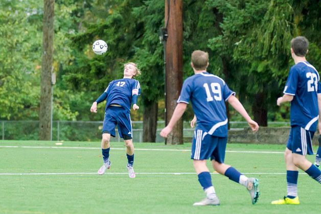 Judah Wessel scored twice during the Kirkland-based Providence Highlanders boys soccer team game on Saturday.