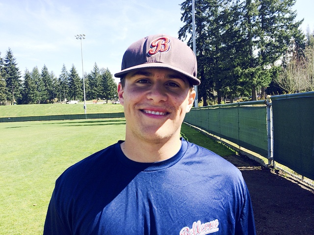 Bellevue Bulldogs sophomore shortstop Jordan LaFave said his team wants to win the 2016 Northwest Athletic Conference championship in late May at Lower Columbia College in Longview. LaFave is a Lake Washington High School alumnus. SHAUN SCOTT/Reporter Newspapers