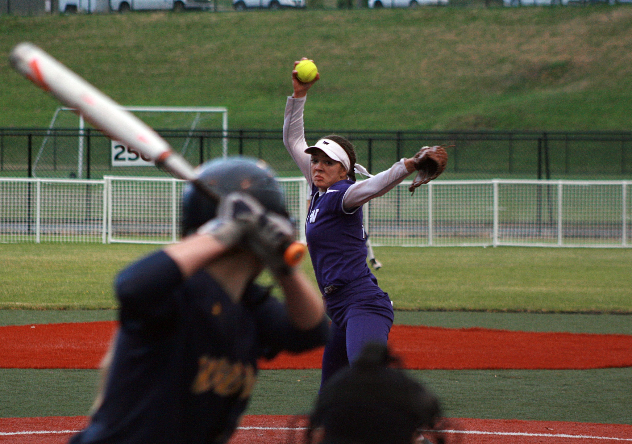 Lake Washington’s Tori Bivens pitches against West Seattle on Thursday