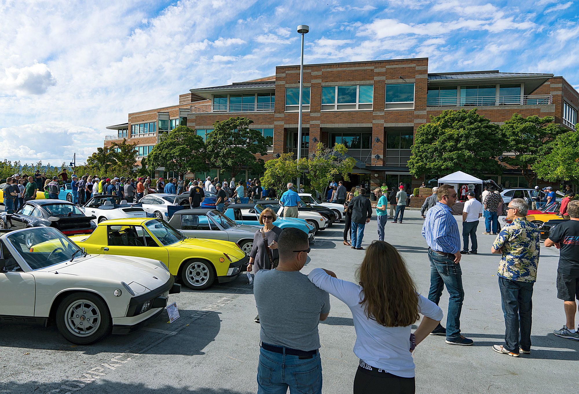 The All Porsche Display was held at Carillon Point in Kirkland. Proceeds from the show will go to Evergreen Health for patient care. Rob Isaacs/Special to the Reporter