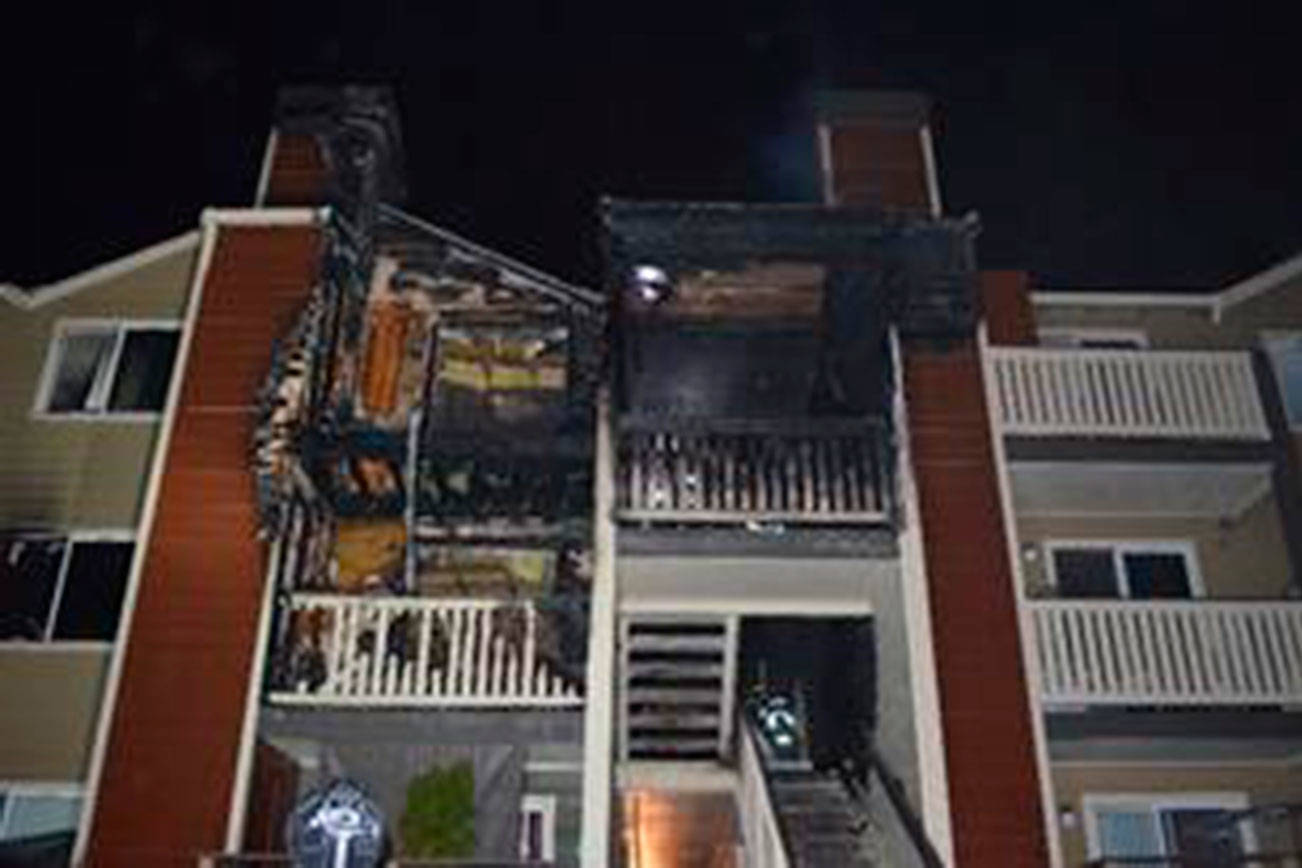 Fire at Kirkland apartment sends one to the hospital, nine families displaced