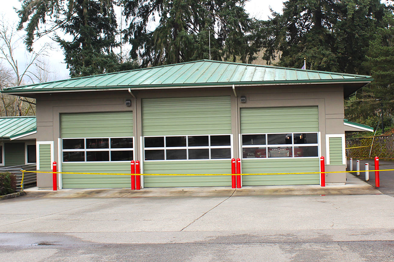 Fire Station 21 is housing first responders who have been exposed to COVID-19. Blake Peterson/staff photo