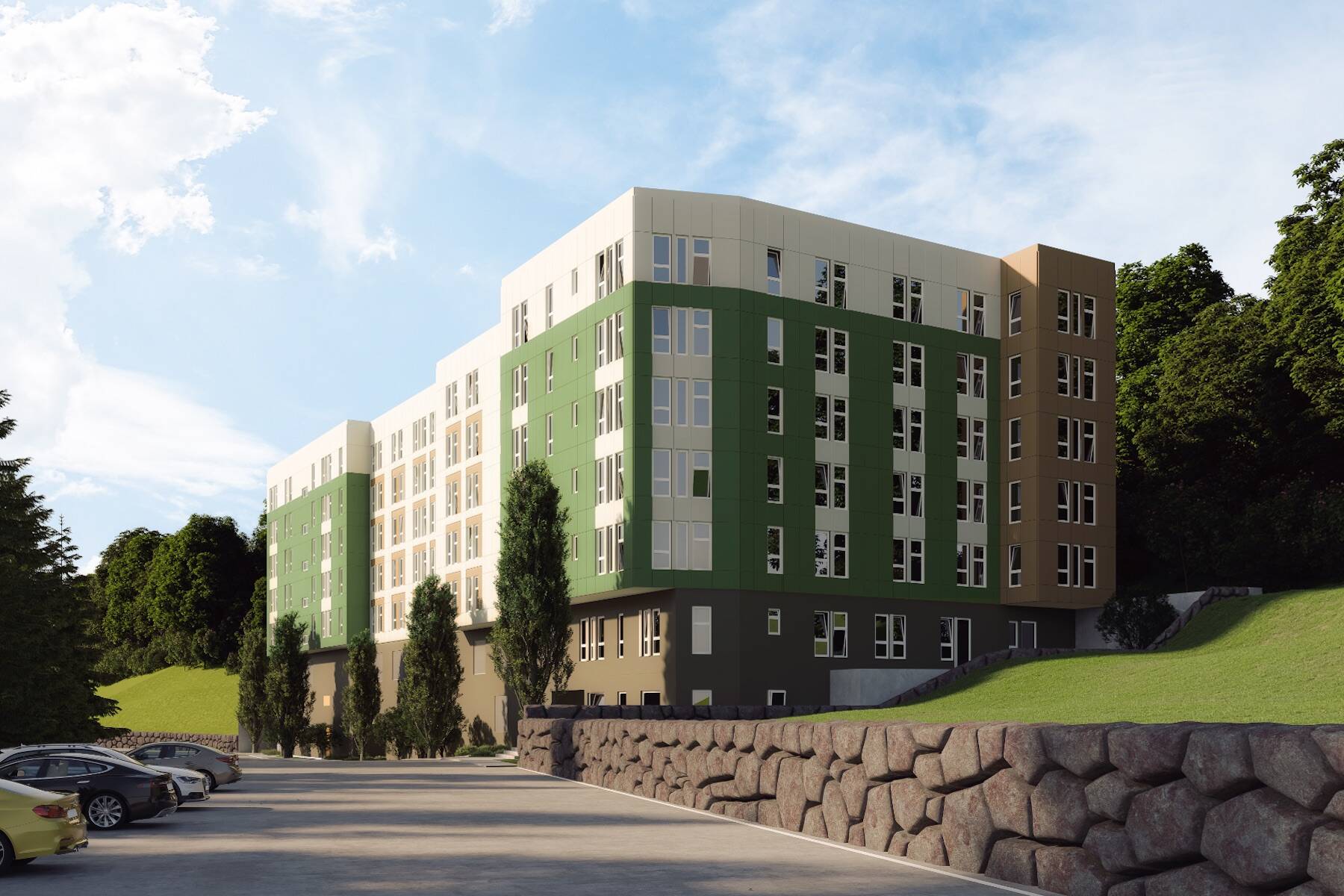 Design rendering of Grata at Totem Lake (Courtesy of TWG)