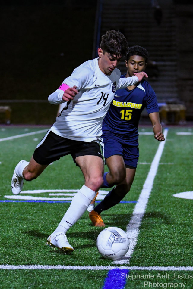 LWHS boys’ soccer team defeats Bellevue High during Saint Patrick’s Day ...